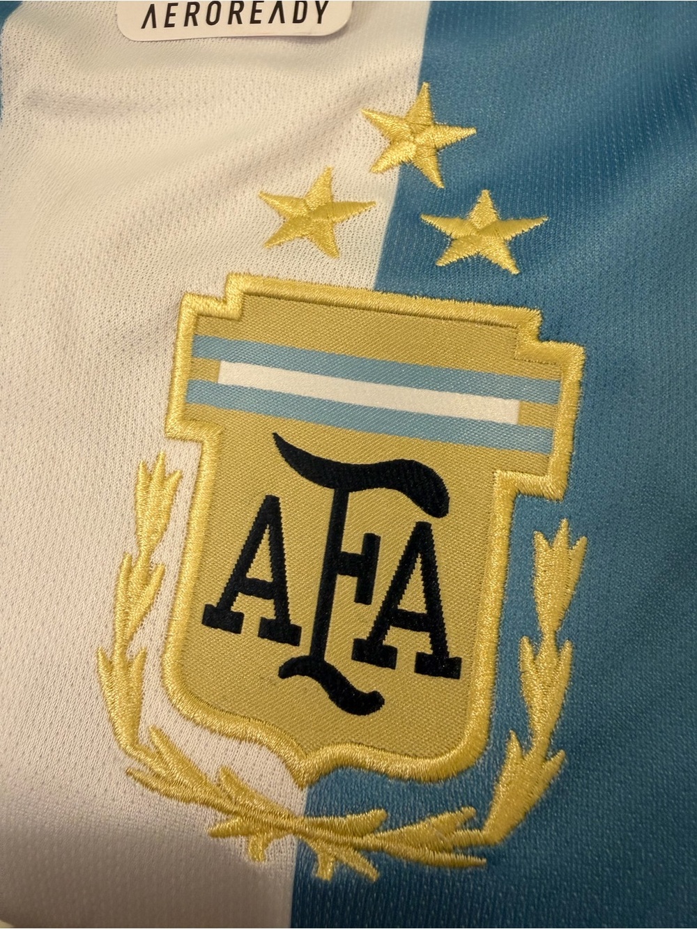 adidas Messi Jersey Blue & White Argentina Soccer Jersey #10 - Picture 6 of 14